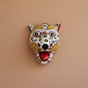 Masque Indien en Papier Mâché | Artisanat d'Odisha