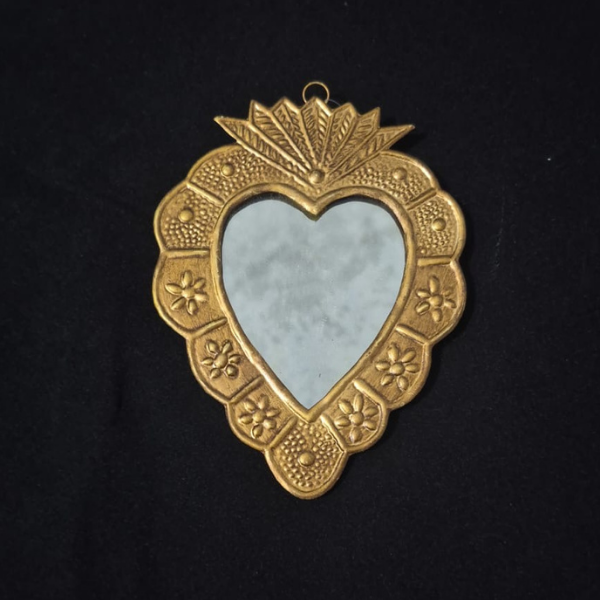 Miroir ex-voto doré Gio