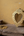 Miroir ex-voto doré Gio