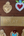 Plaque murale dorée SLAY, décoration artisanale Kiff Kiff