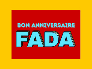 Carte postale anniversaire « Bon anniversaire, FADA ! », collection KIFF KIFF