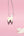 Collier Chat en Nacre et Argent