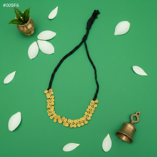 Collier Indien Dhokra en laiton recyclé  – Asha