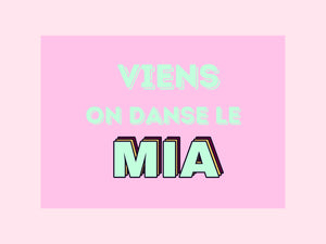 Carte postale « Viens, on danse le MIA », collection KIFF KIFF