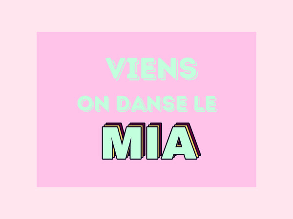 Carte postale « Viens, on danse le MIA », collection KIFF KIFF