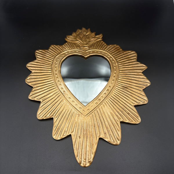Miroir Ex-voto doré Bonnie