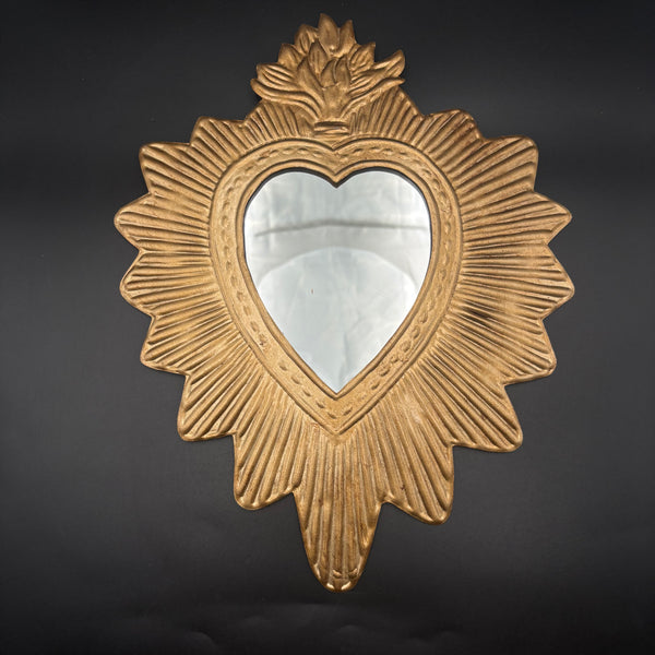 Miroir Ex-voto doré Bonnie