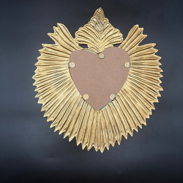 Miroir ex-voto doré Finch, présentation complète