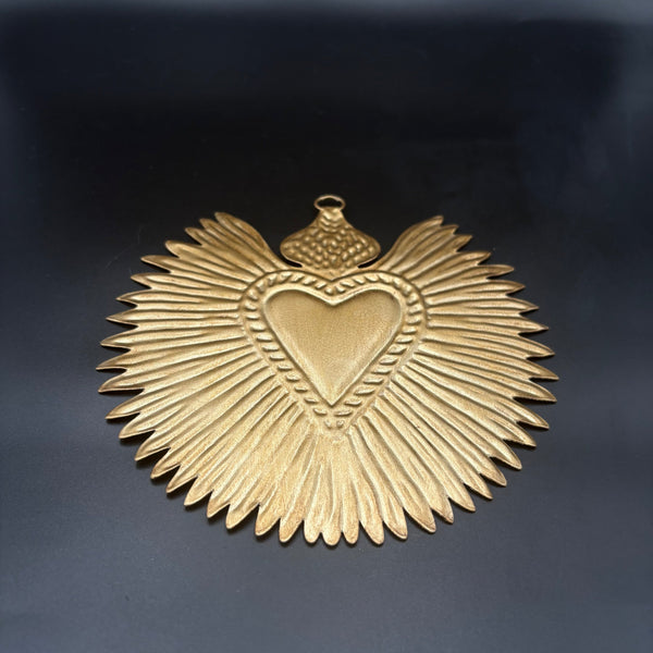 Ex-voto doré Cléo, angle différent