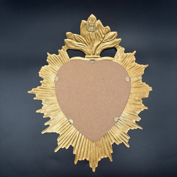 Miroir ex-voto doré Clyde, présentation complète