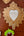 Miroir ex-voto doré Bonnie, décoration murale artisanale