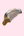 Peigne Feuille en Corne de Buffle