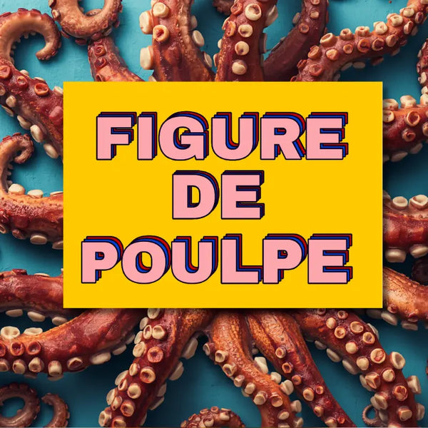 Carte postale FIGURE DE POULPE, présentation