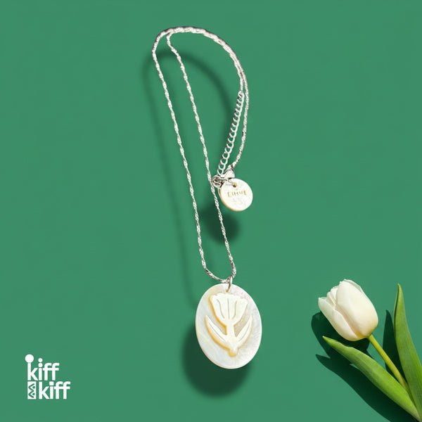 Collier Fleur en Nacre