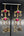 Boucles d'oreilles Kuchi afghanes, vue de détail