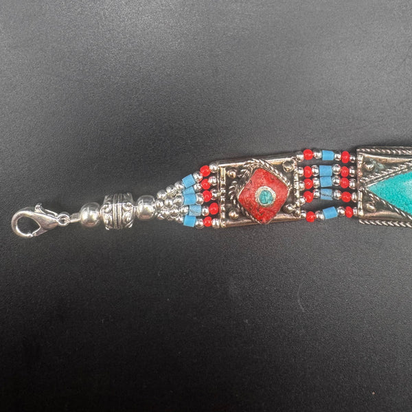 Bracelet artisanal Népal Katmandou, ambiance déco KIFF KIFF