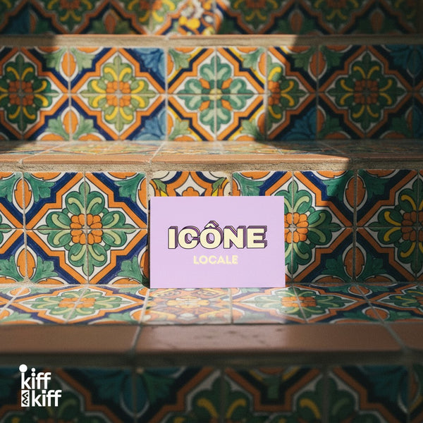 Carte postale ICÔNE LOCALE, présentation