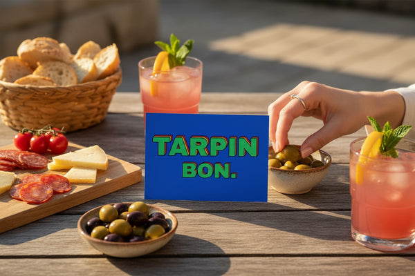 Carte postale TARPIN bon, vue de détail