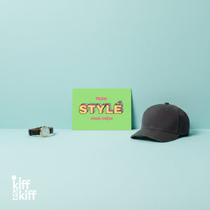 Carte postale « TROP STYLÉ POUR OBÉIR », collection KIFF KIFF