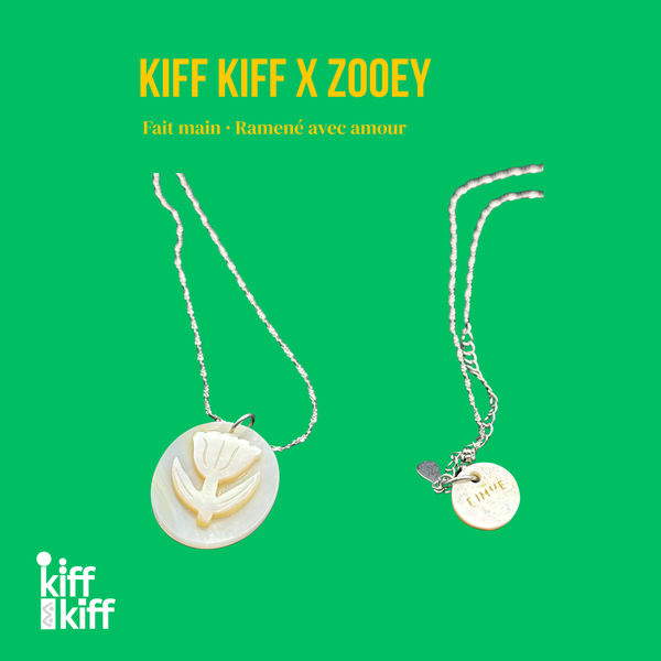 Collier Fleur en Nacre