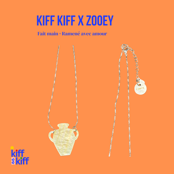 Collier Amphore en Nacre