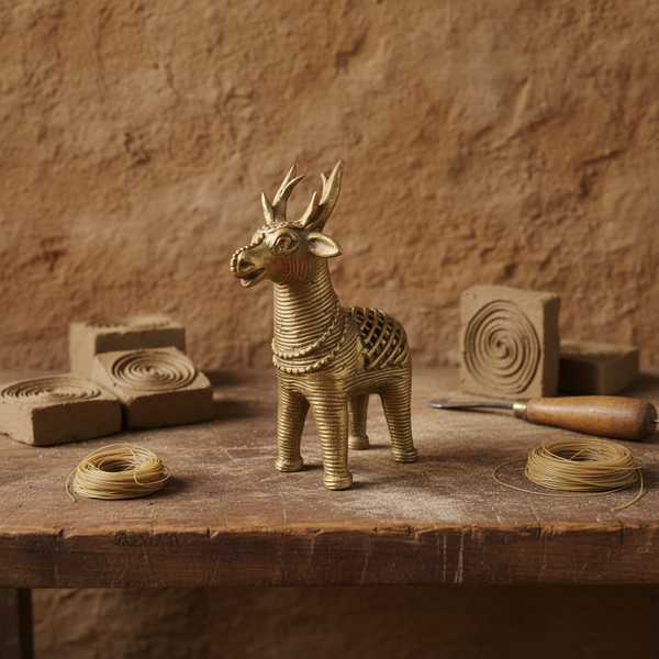 Statuette cerf