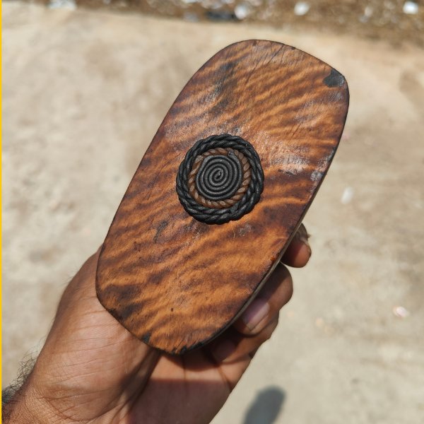 Collier Indien Dhokra en laiton recyclé  – Nila