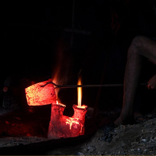 Bijoux laiton Dhokra artisanal Inde, ambiance Kiff Kiff