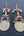 Boucles d'oreilles Kuchi afghanes rouges, détail du travail du métal