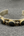Bracelet artisanal Nuristan Afghanistan, série de pierres noires serties sur bande ouvragée