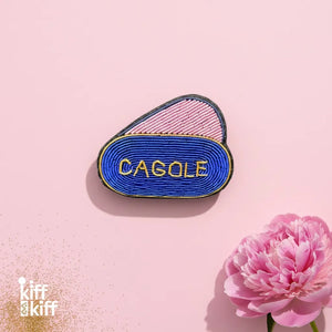 Broche CAGOLE, ambiance Kiff Kiff