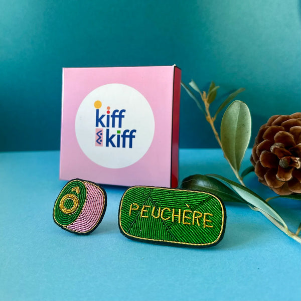 Coffret Ô PEUCHÈRE, gros plan artisanal