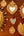 Ex-voto Betty, cœur sacré turquoise et doré, vue de détail