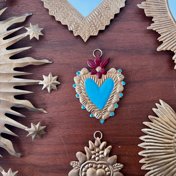 Ex-voto Betty, gros plan artisanal
