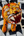 Statuette tigre articulée, mise en situation