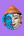 Masque mural visage Hari Hara papier mâché Inde
