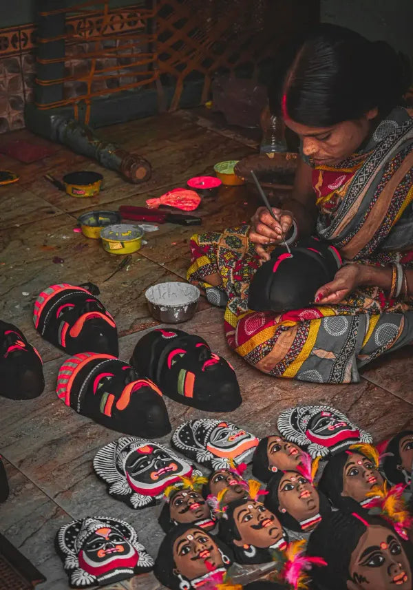 Voyage en inde  : Masques des Terres Sacrées