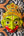 Masque de Hanuman le dieu-singe vert