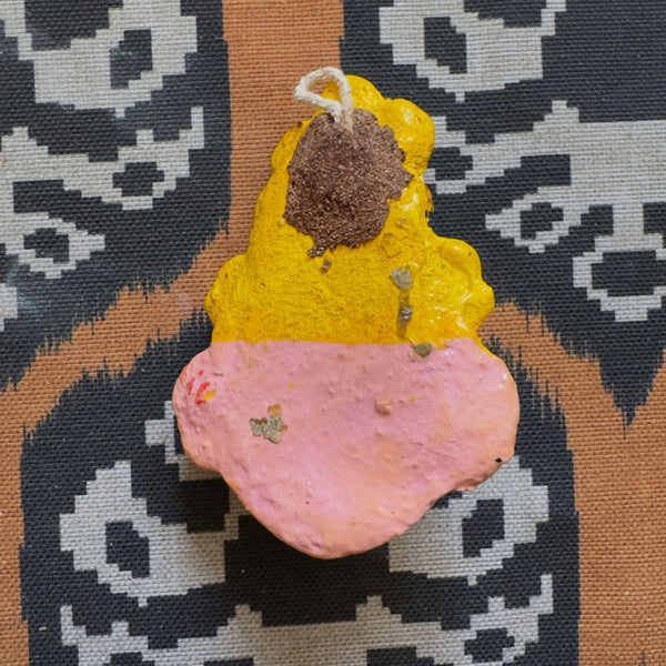 Mini masque indien Garuda en papier maché 10 cm