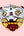 Masque Tigre blanc format moyen, vue de face