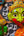 Masque de Hanuman le dieu-singe vert