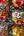 Masque Tigre orange format petit, mise en situation déco