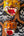 Masque Tigre orange format petit, vue de profil