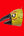 Masque mural aigle Jatayu jaune en papier mâché artisanal indien