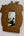 Miroir léopard doré jungle, décoration murale artisanale indienne