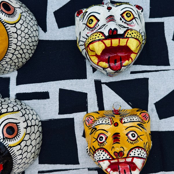 Artisanat papier mâché Odisha Inde, ambiance Kiff Kiff