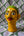 Statuette visage homme hindou en papier mâché